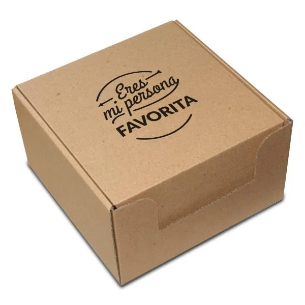 cajas de carton para regalo con mensajes medianas kekaja