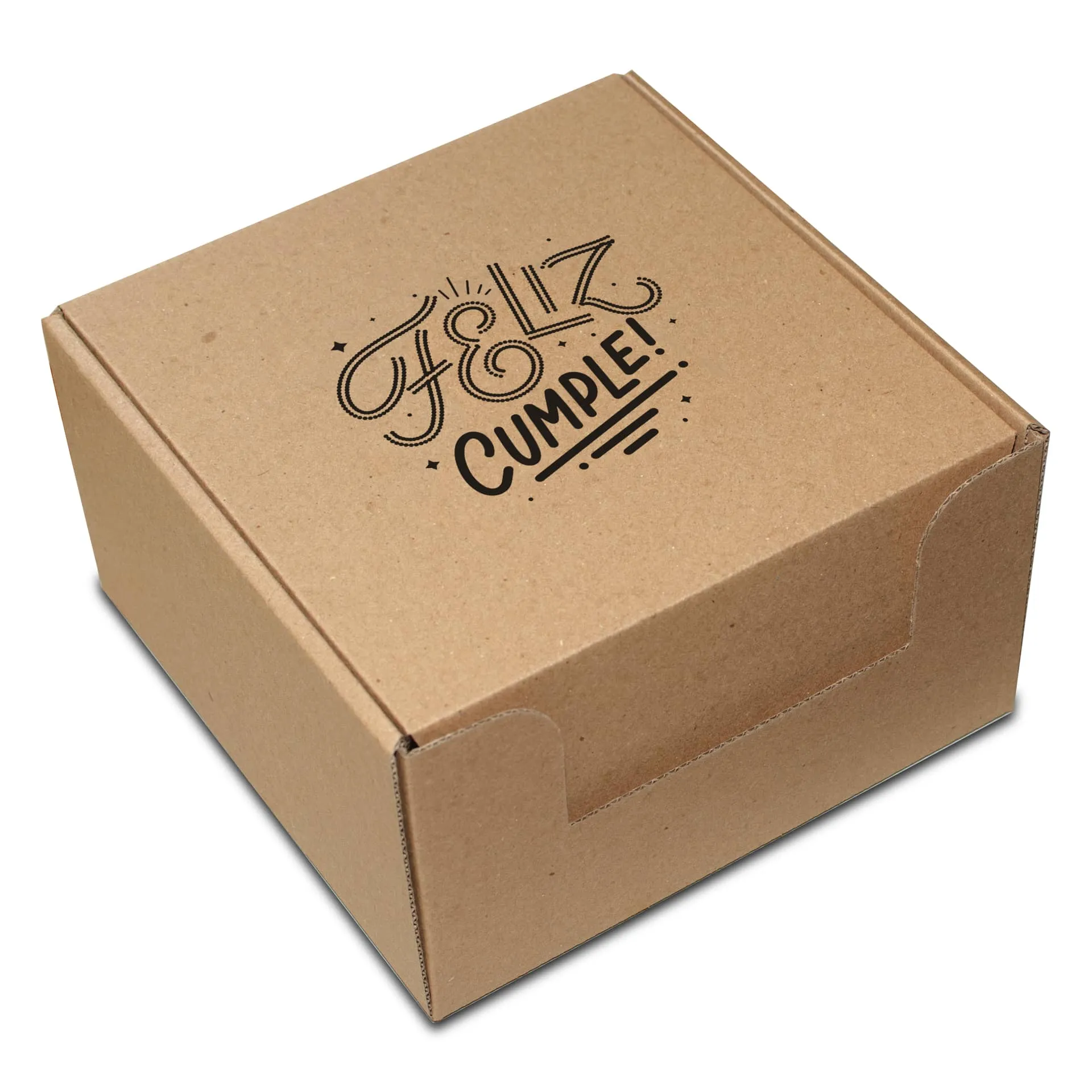 cajas de carton para regalo con mensajes medianas kekaja