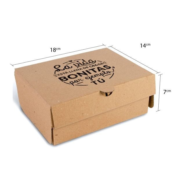 cajas de carton para regalo medianas kekaja