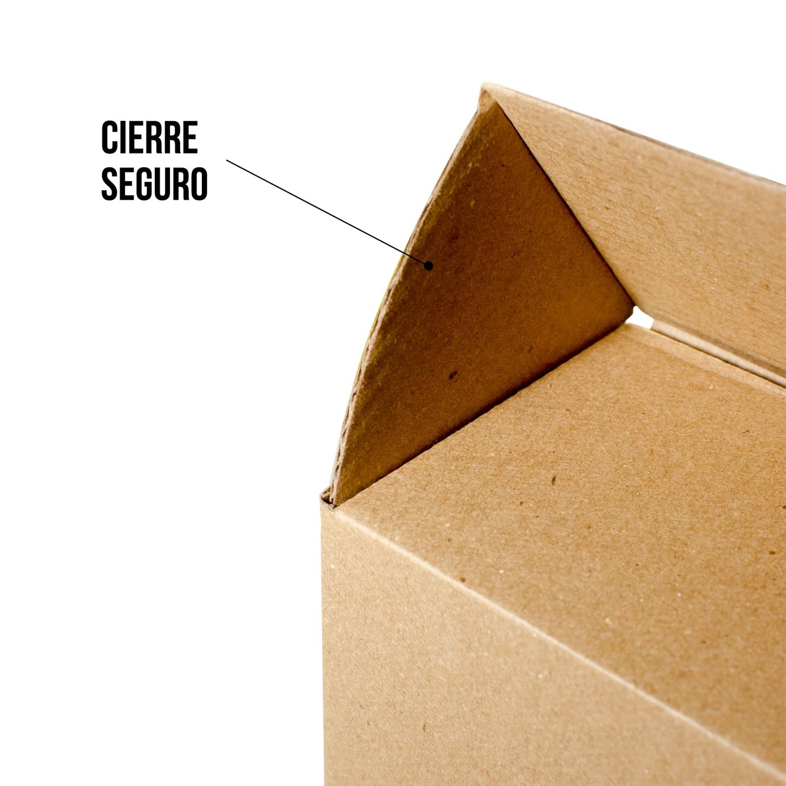 cajas de carton medianas cierre seguro kekaja