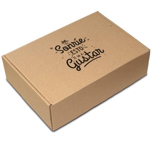 cajas de carton para regalo con mensajes medianas kekaja