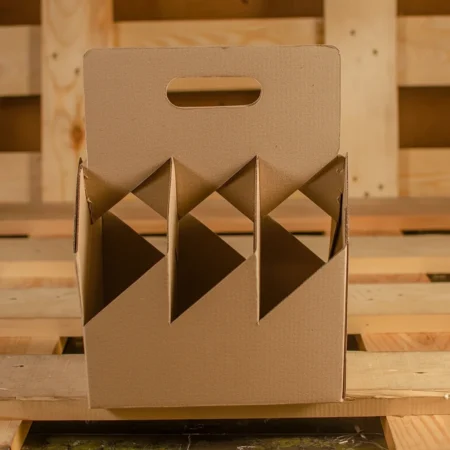 cajas para sixpack de cerveza frontal