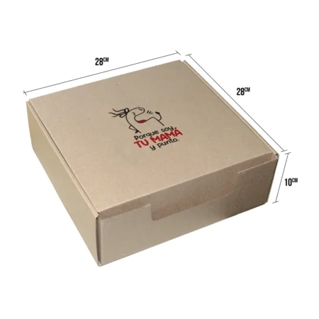 caja de regalos del día de la madre grande con mensaje divertido del día de la madre diseño exclusivo año 2026