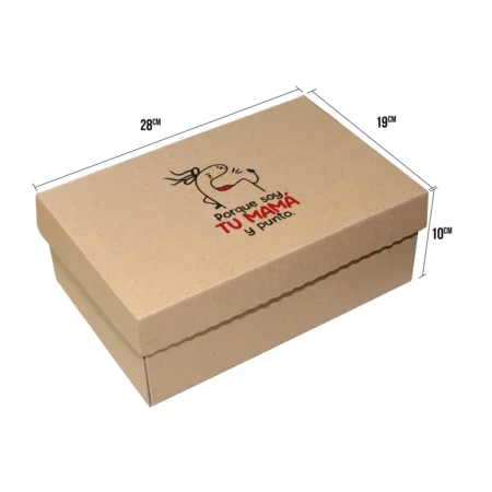 caja de regalos del día de la madre zapatos con mensaje divertido del día de la madre diseño exclusivo año 2026