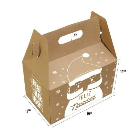 caja lonchera navideña kekaja