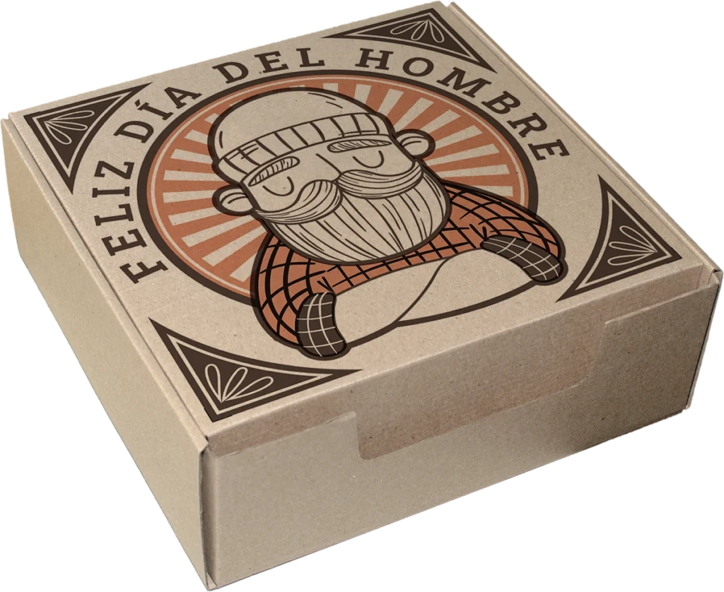 Caja día del hombre grande