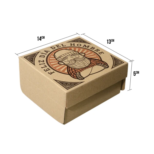 Caja de regalo dia del hombre pequeña