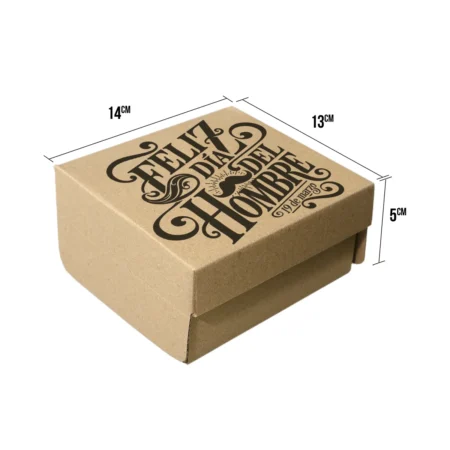 caja de regalo del dia del hombre pequeña diseño kekaja 2026