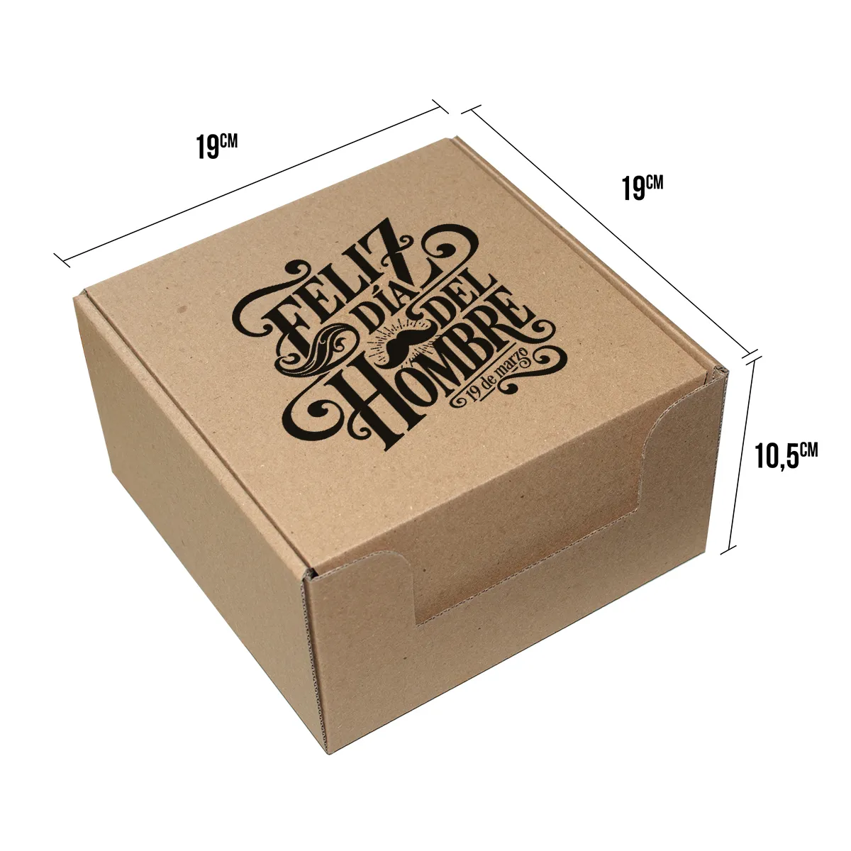 caja de regalo del dia del hombre creativa diseño kekaja 2026