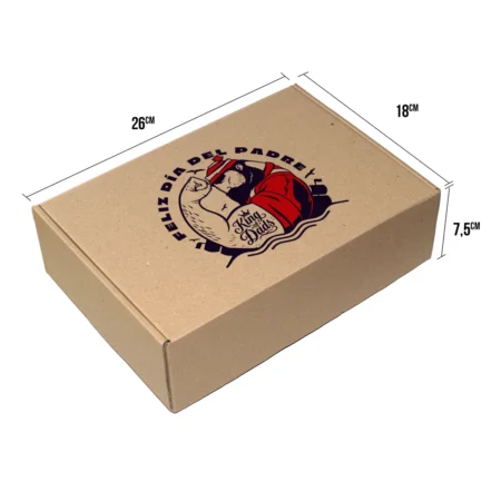 caja de regalo dia del padre 2026 tamaño mediano